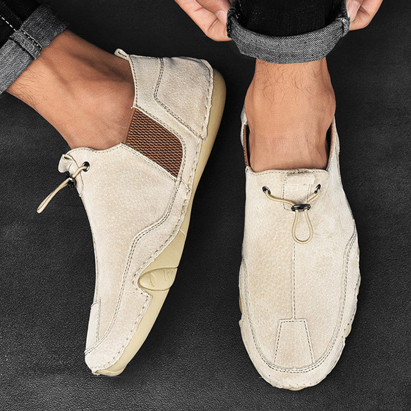 Variant image for Heren Slippers Casual Echt Leer Comfortabel-1