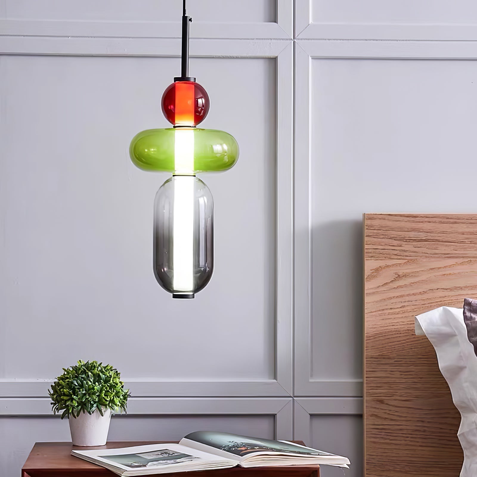 Glazen Hanglamp Modern Design 5