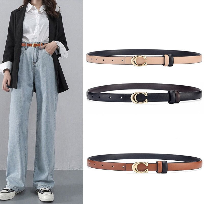 Dames Riem met Afneembare C-Gesp