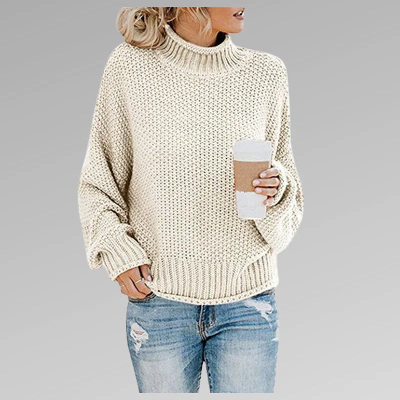 Groene Damestrui Hoge Hals Voor Casual en Chic Stijl 7
