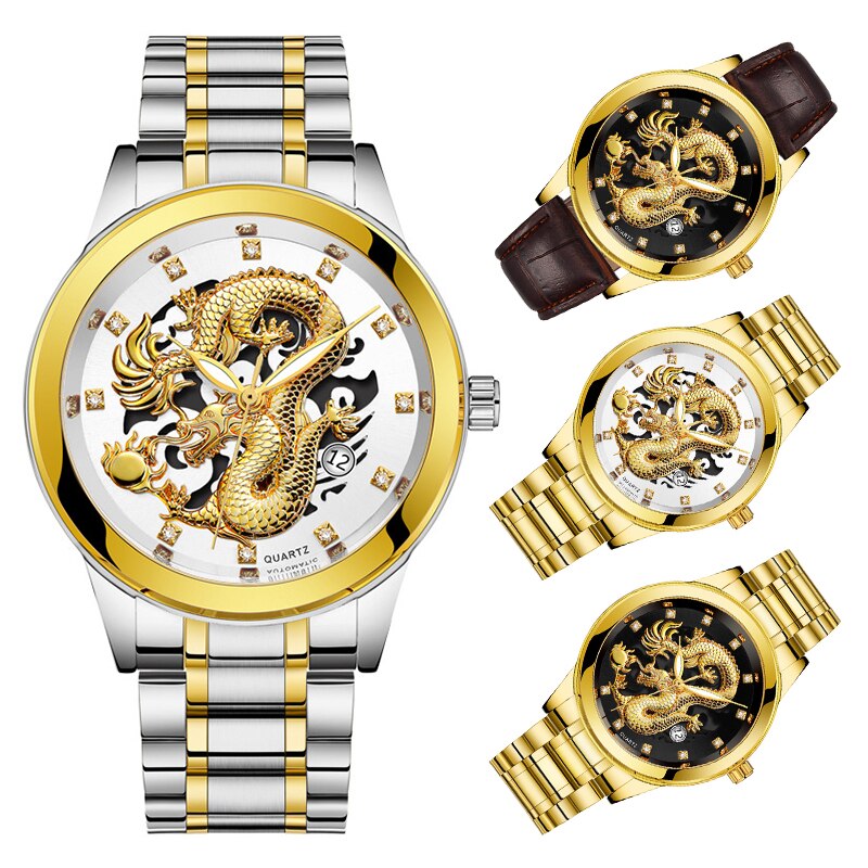 Ultradun Golden Dragon Horloge