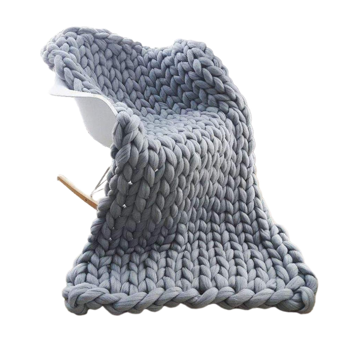 Chunky Gebreide Stijl Deken