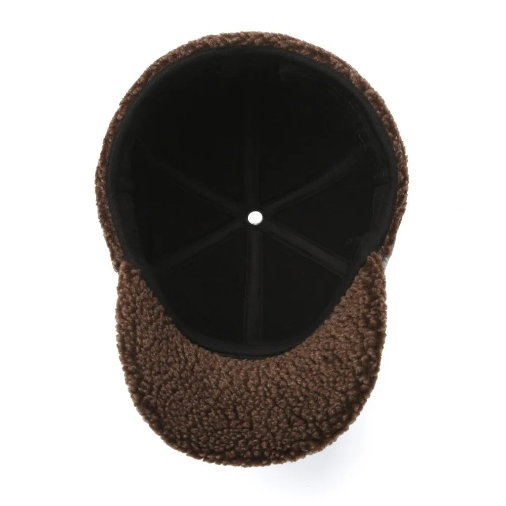 Heren Baseballcap met Oorkleppen en Gestructureerd Design 4