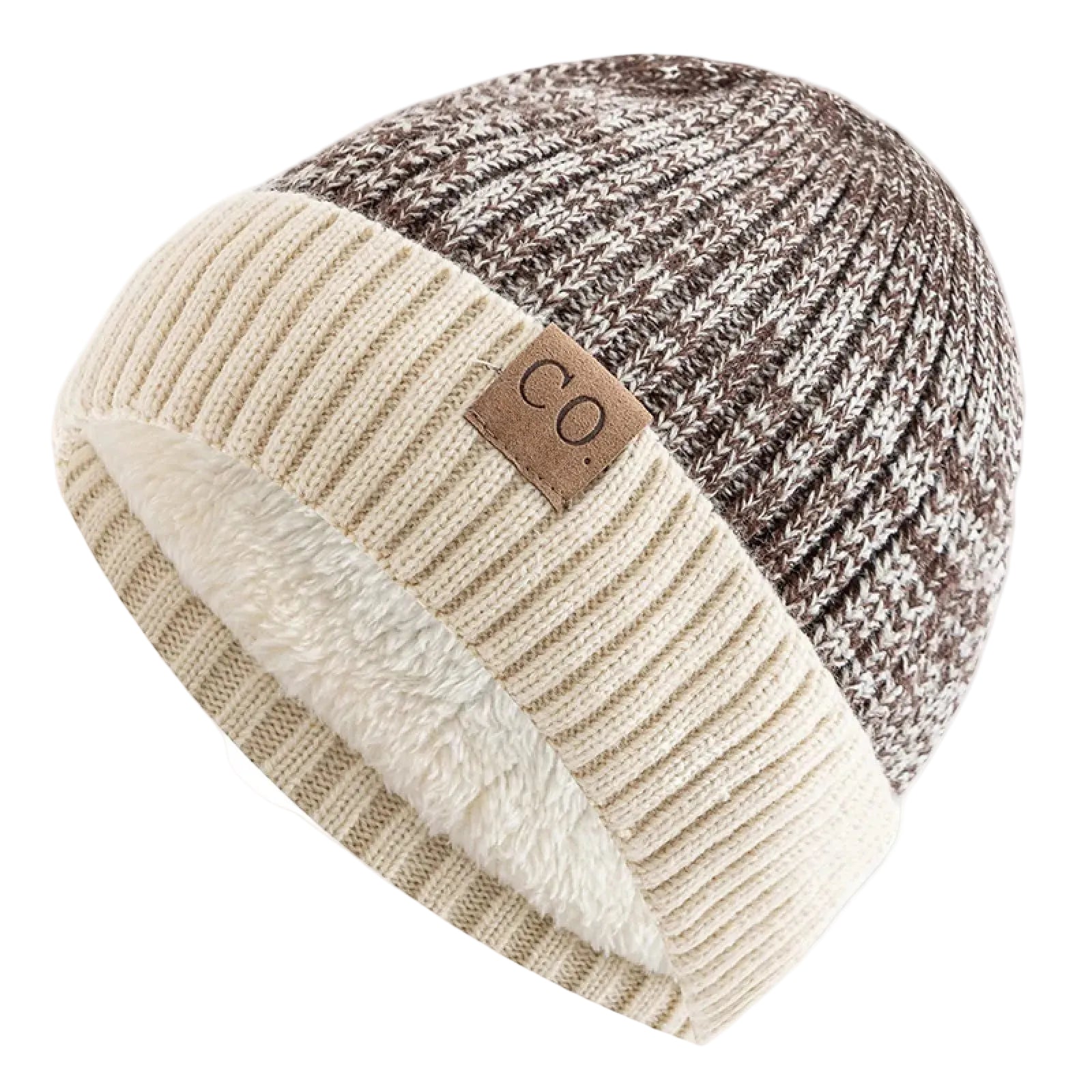 Heren Beanie Nauwsluitend Met Geribbelde Accenten 0
