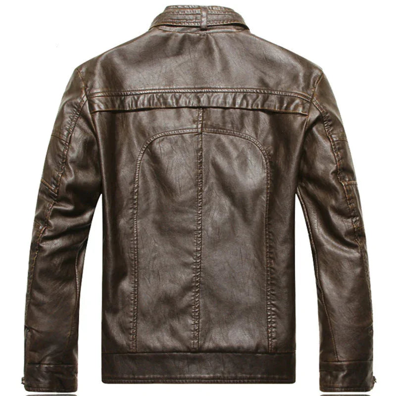 Heren Bikerjack Slim Fit Met Ritssluiting 3