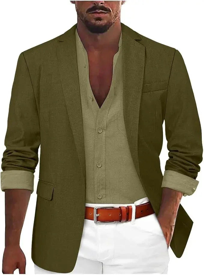 Heren Blazer Getailleerd Stijlvol 5