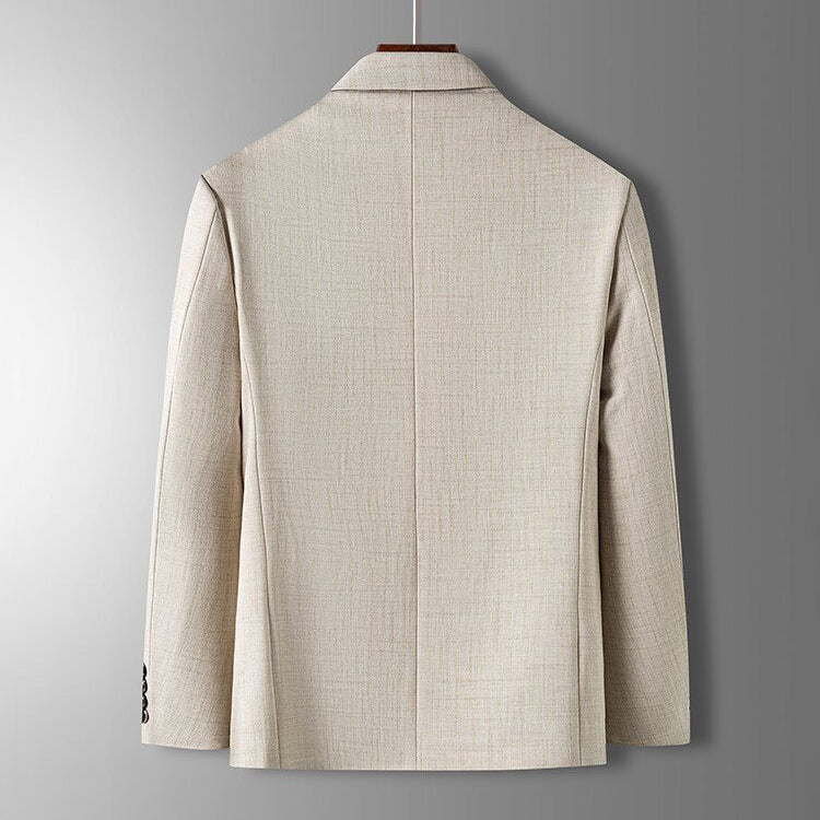 Heren Blazer Moderne Stijl Recht Gesneden Met Twee Knopen 4