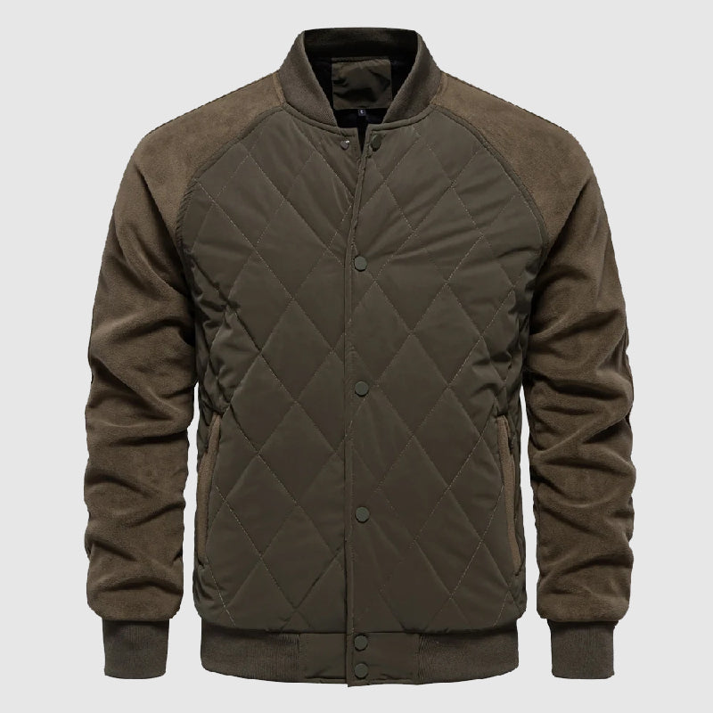 Heren Bomberjack Met Fleece Accenten 1