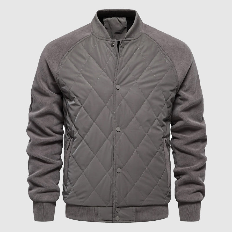 Heren Bomberjack Met Fleece Accenten 2