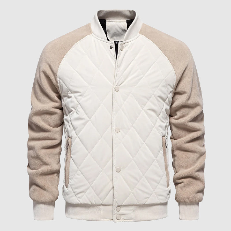 Heren Bomberjack Met Fleece Accenten 3