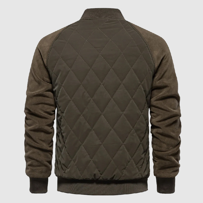 Heren Bomberjack Met Fleece Accenten 6