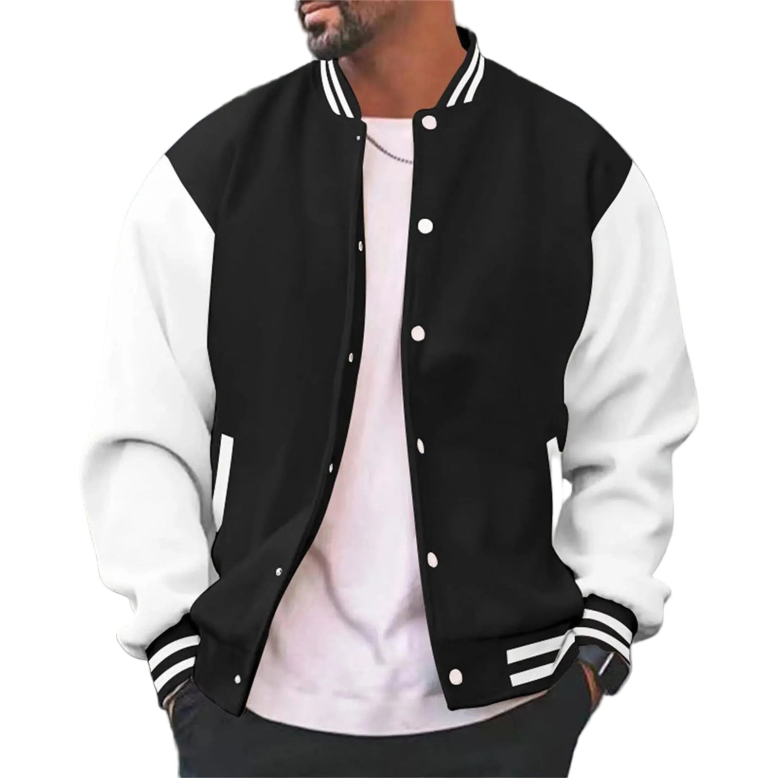 Heren Bomberjack Varsity Stijl 0