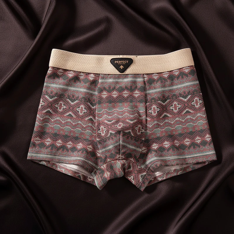 Heren Boxershort Geometrisch Patroon 5
