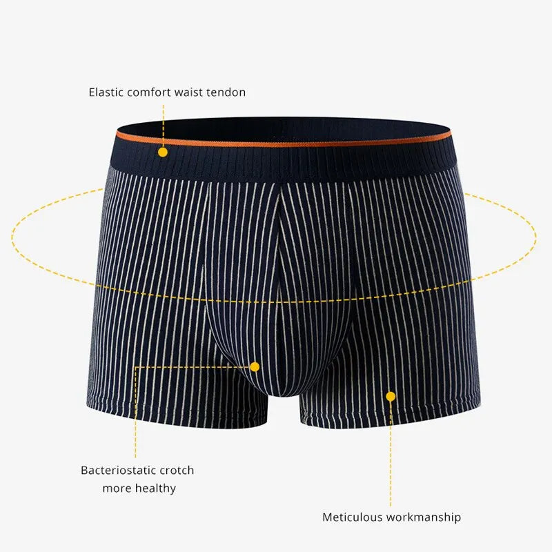 Heren Boxershort Nauwsluitend Gestreept 7