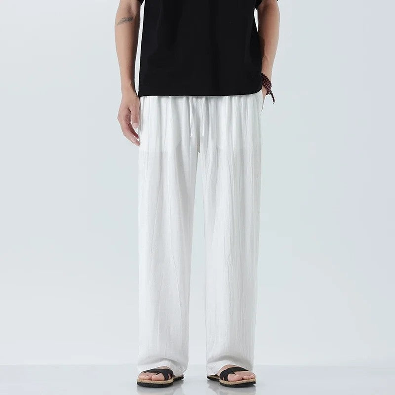 Heren Broek Rechte Pasvorm Voor Casual Zomerstijl 4