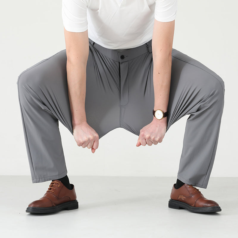 Heren Broeken Stretch met Elastiek voor Comfort en Beweging 0