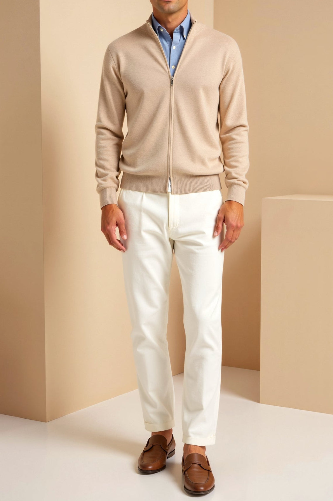 Heren Cardigan Slank Fit Stijlvol 7