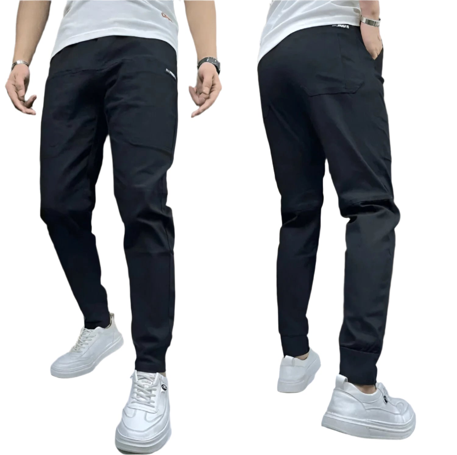 Heren Cargo Broek Flexibel Comfortabel Stijlvol 0
