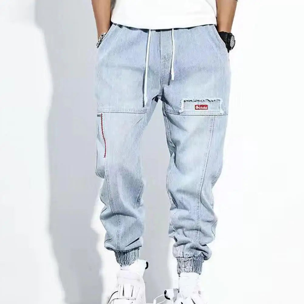 Heren Cargo Broek Taps Toelopend Met Utility Pockets 4