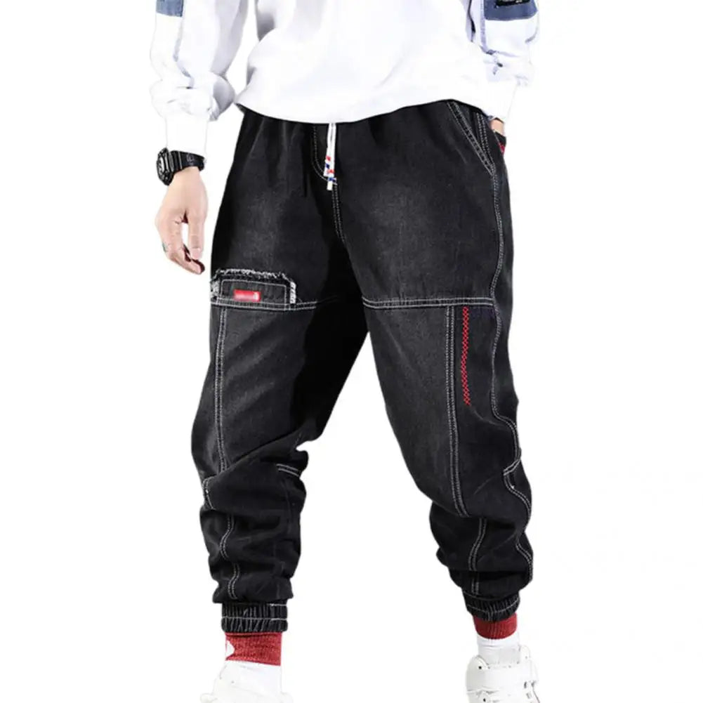 Heren Cargo Broek Taps Toelopend Met Utility Pockets 6