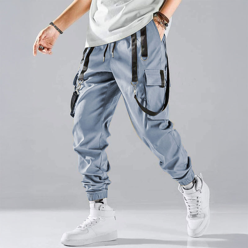 Heren Cargobroek Met Multifunctionele Zakjes Modern Streetwear 2