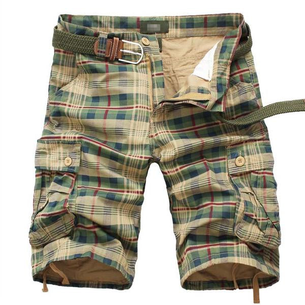 Heren Cargoshort Vintage Stijl 1