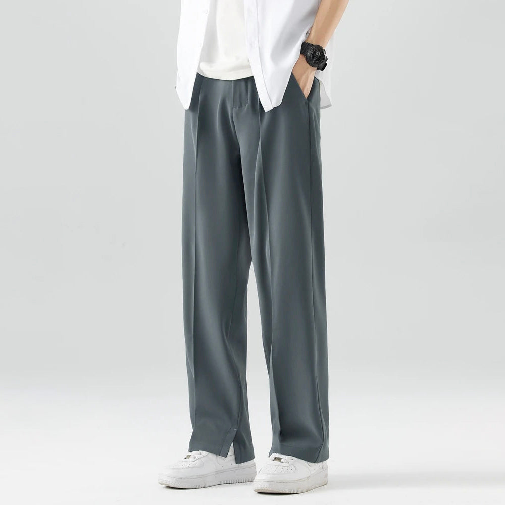 Heren Chill Mode Broek Met Wijde Pijpen 3