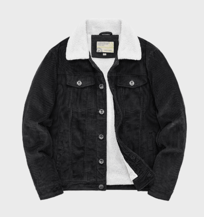 Heren Corduroy Jack met Sherpa Voering 2