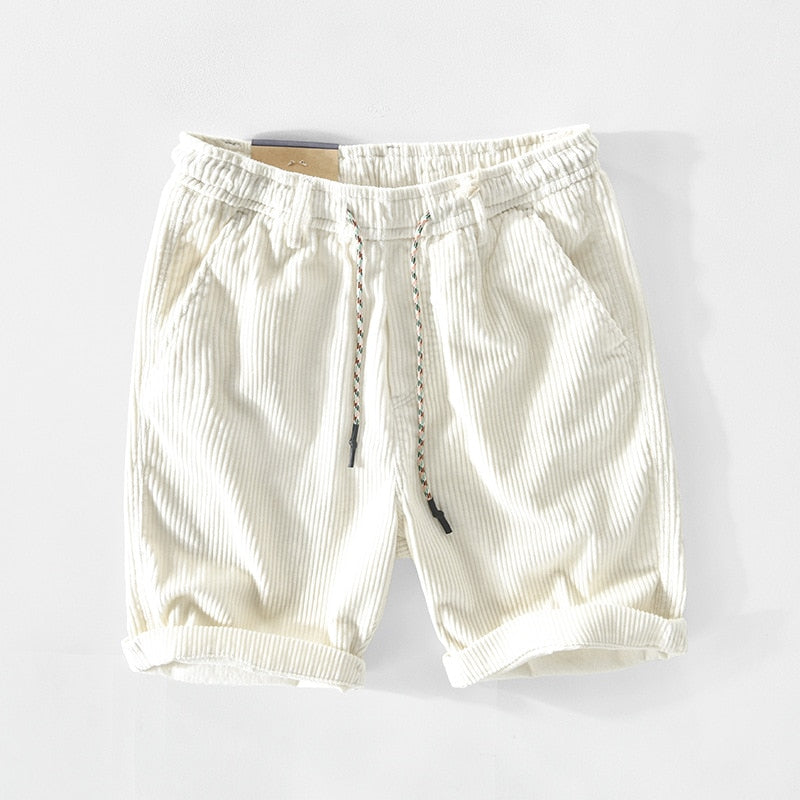 Heren Corduroy Shorts Relaxte Fit 2