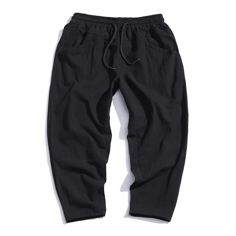 Heren Cropped Broek Casual 7