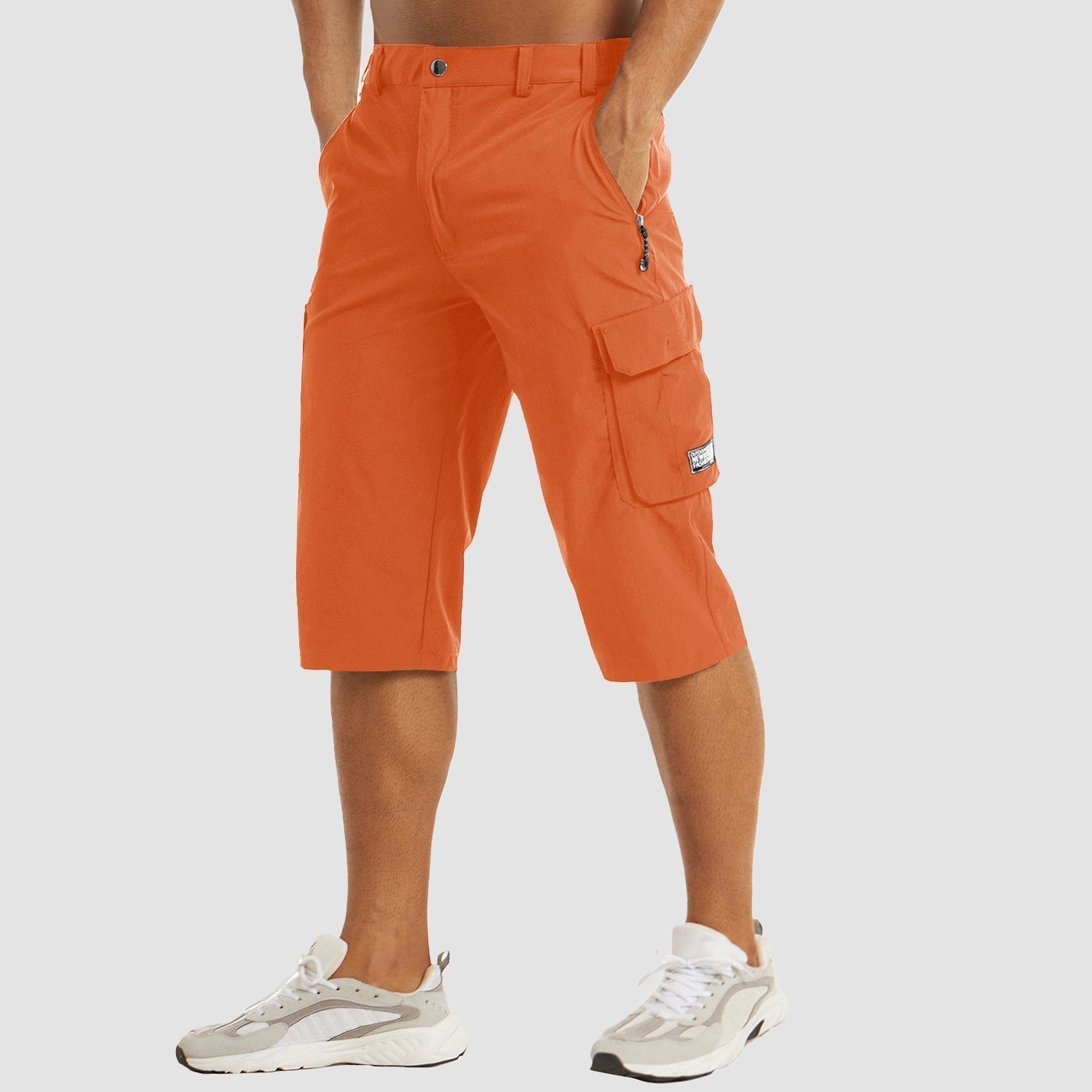 Heren Cropped Broek Casual Stijl 4