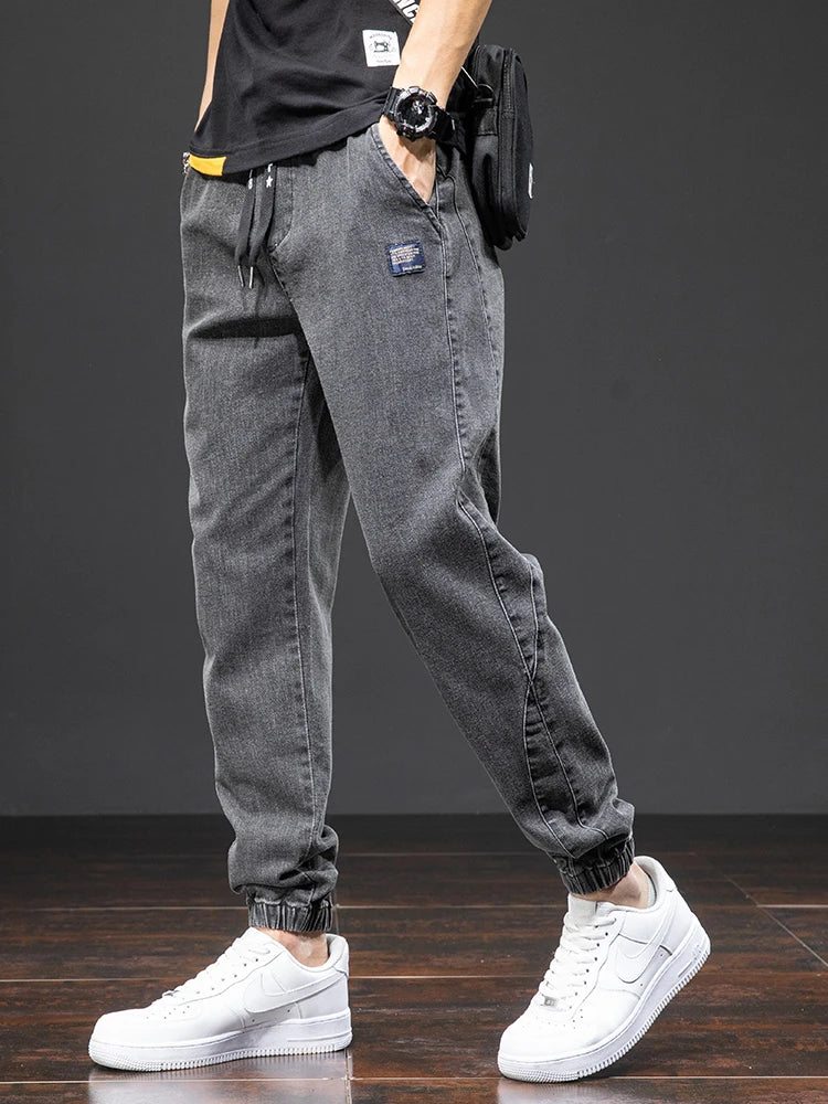 Heren Denim Joggers Casual Stijl 4