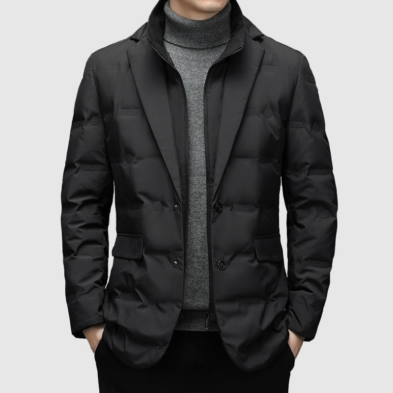 Heren Donsjack Casual Stijl 1