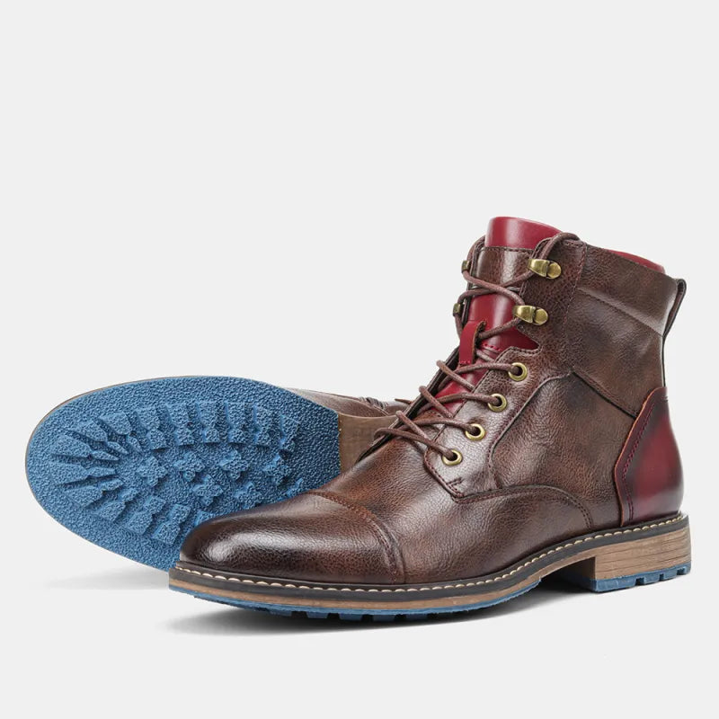 Heren Enkellaarzen Ritssluiting voor Casual en Formele Stijl 5