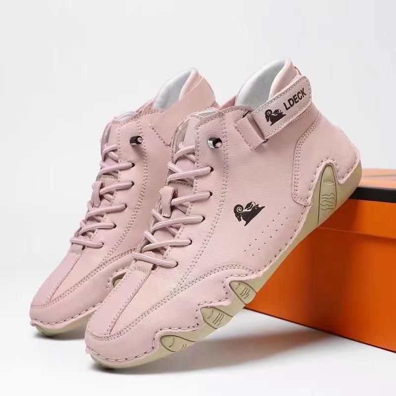 Heren Enkellaarzen Veters Casual Stijl 6