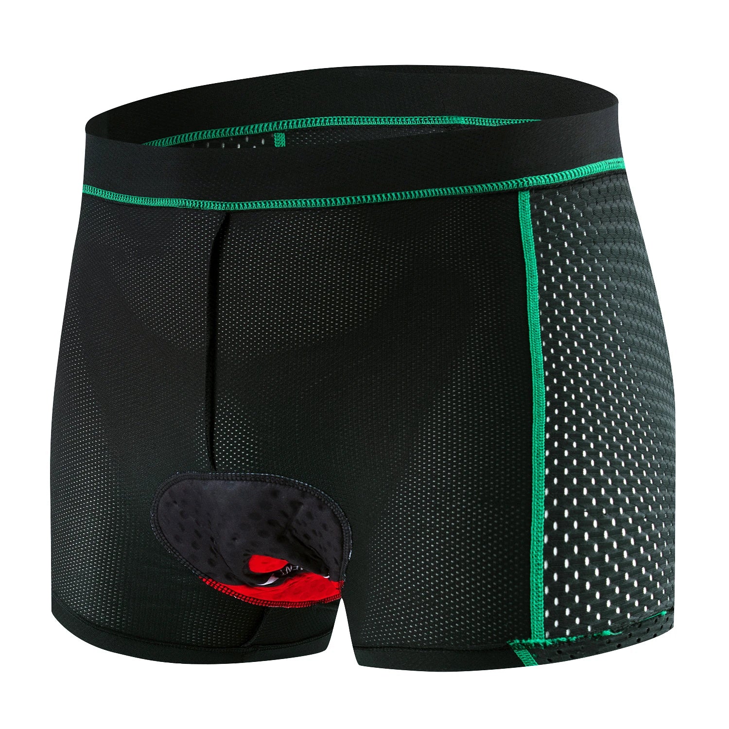 Heren Fietsshorts Ademend Mesh met 5D Pad Elastische Stof 1