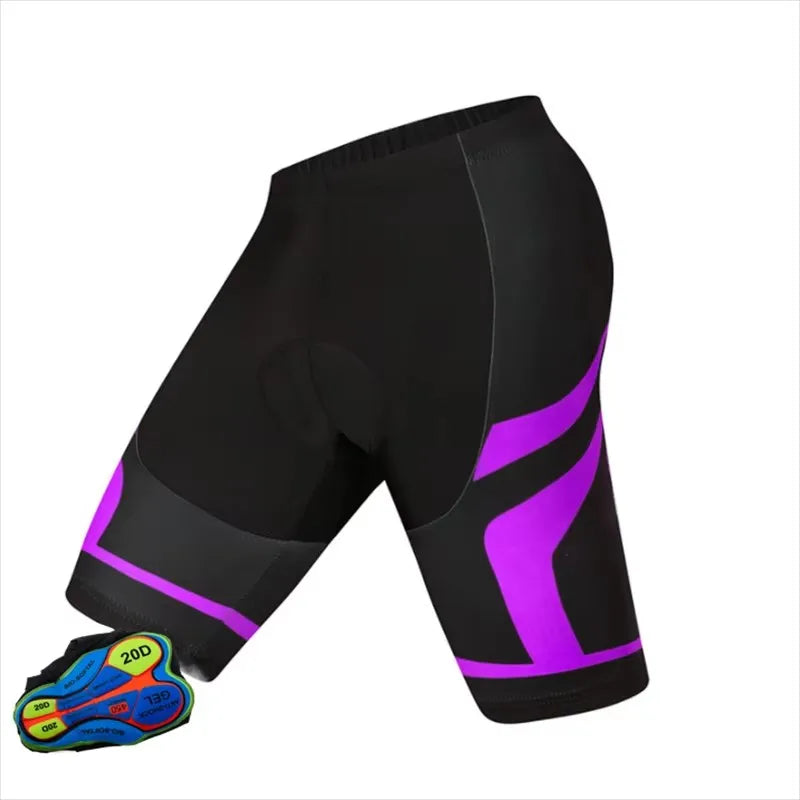 Heren Fietsshorts Met Gel Padding Ademend 1