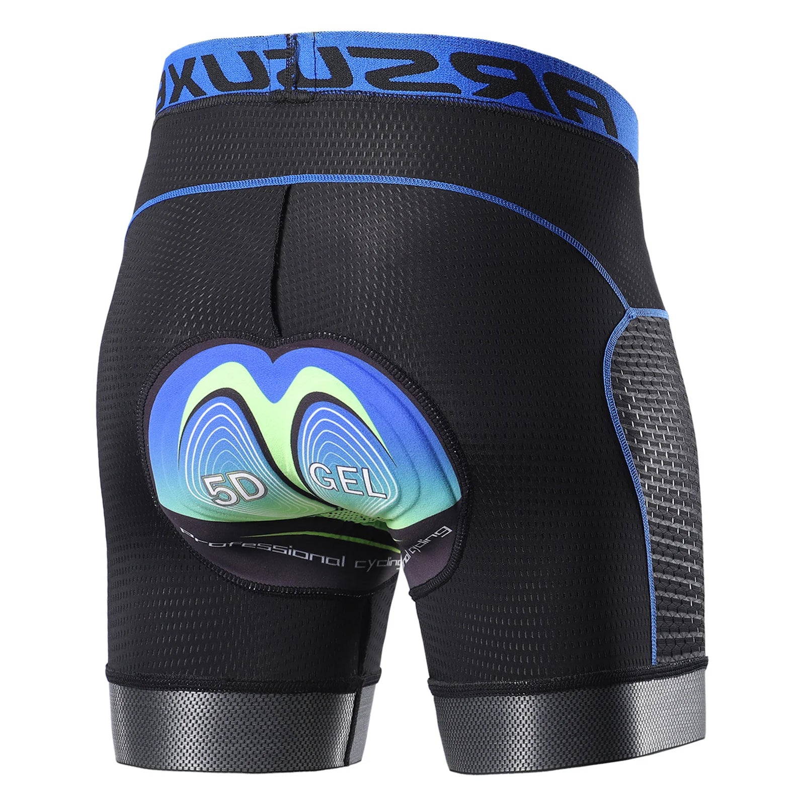 Heren Fietsshorts met 5D Gel Padding Sneldrogend 0