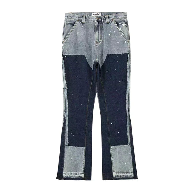 Heren Flared Jeans Retro Denim 2