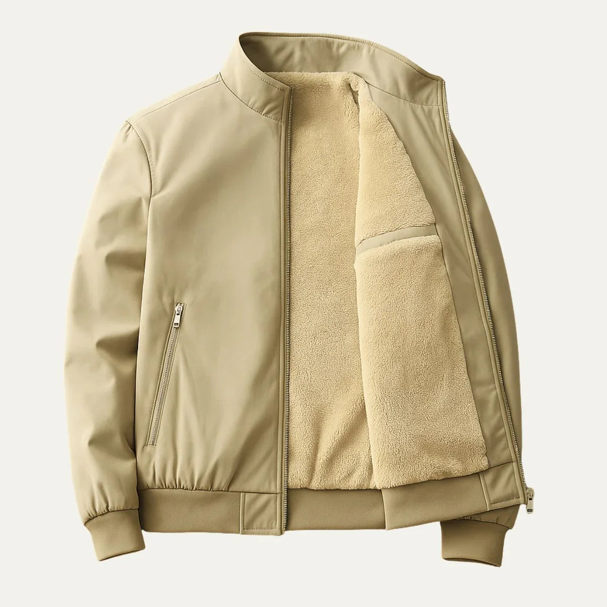 Heren Fleece Sherpa Jack 1