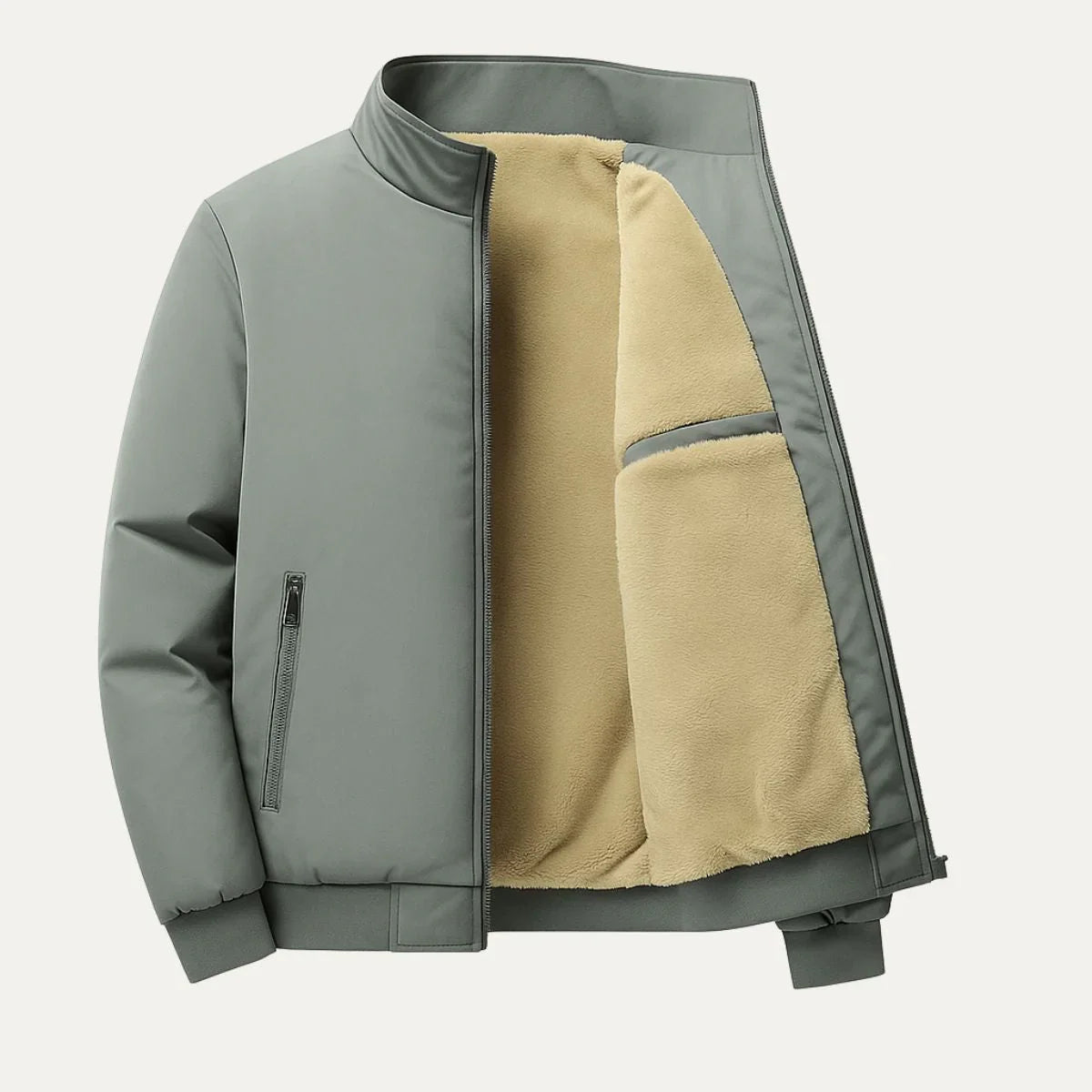 Heren Fleece Sherpa Jack 2