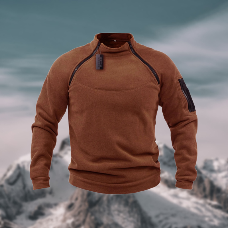 Heren Fleece Trui Comfortabel voor Dagelijks Gebruik 3