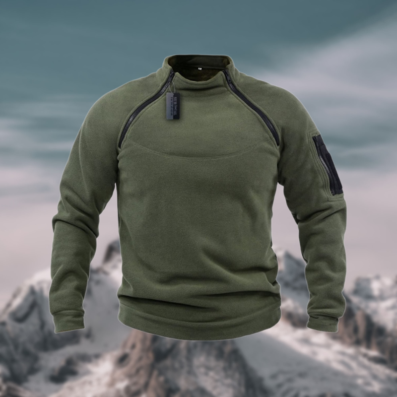 Heren Fleece Trui Comfortabel voor Dagelijks Gebruik 4