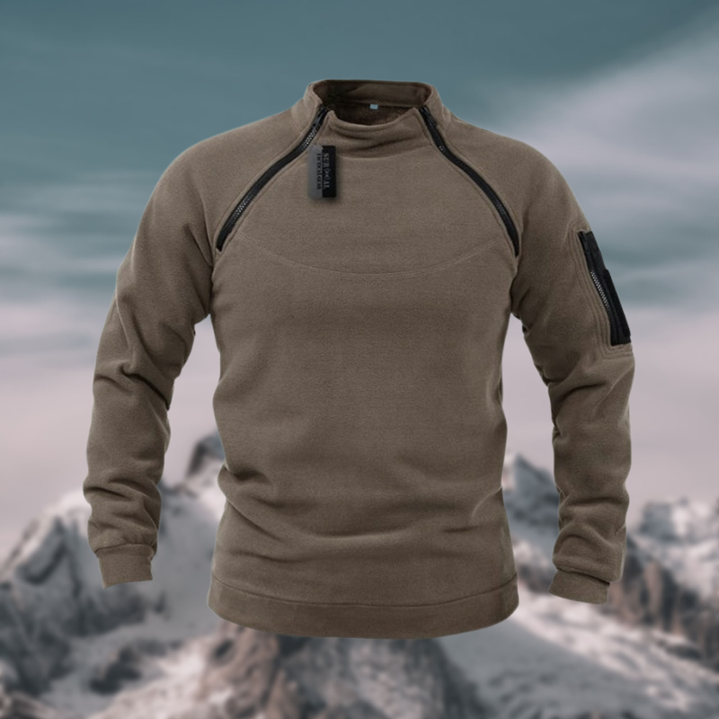 Heren Fleece Trui Comfortabel voor Dagelijks Gebruik 6