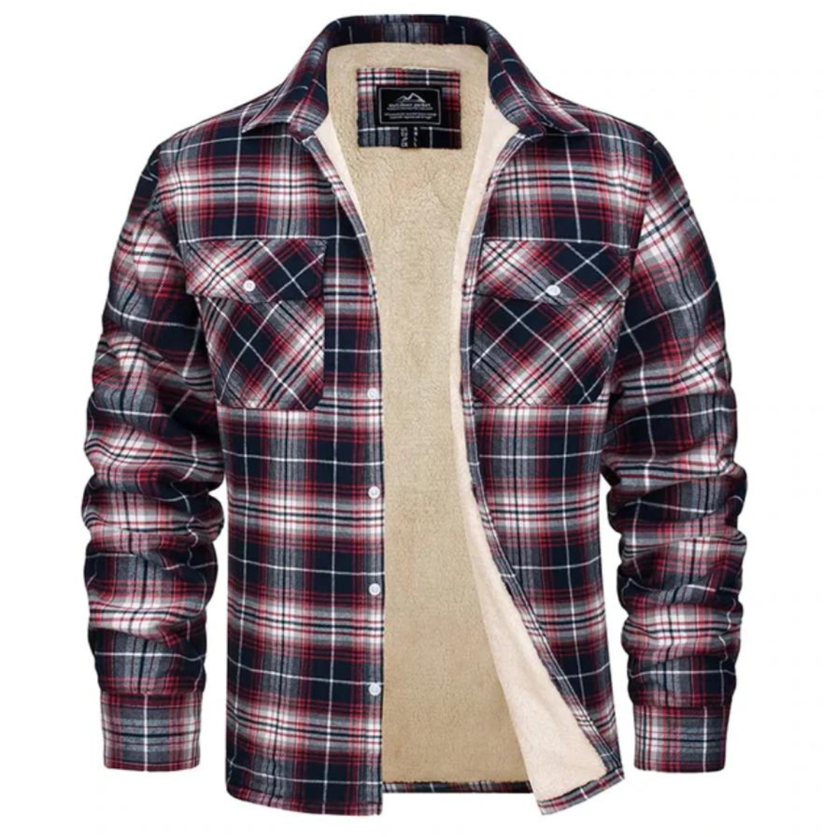 Heren Fleece Vest Geruit Stijlvol 5