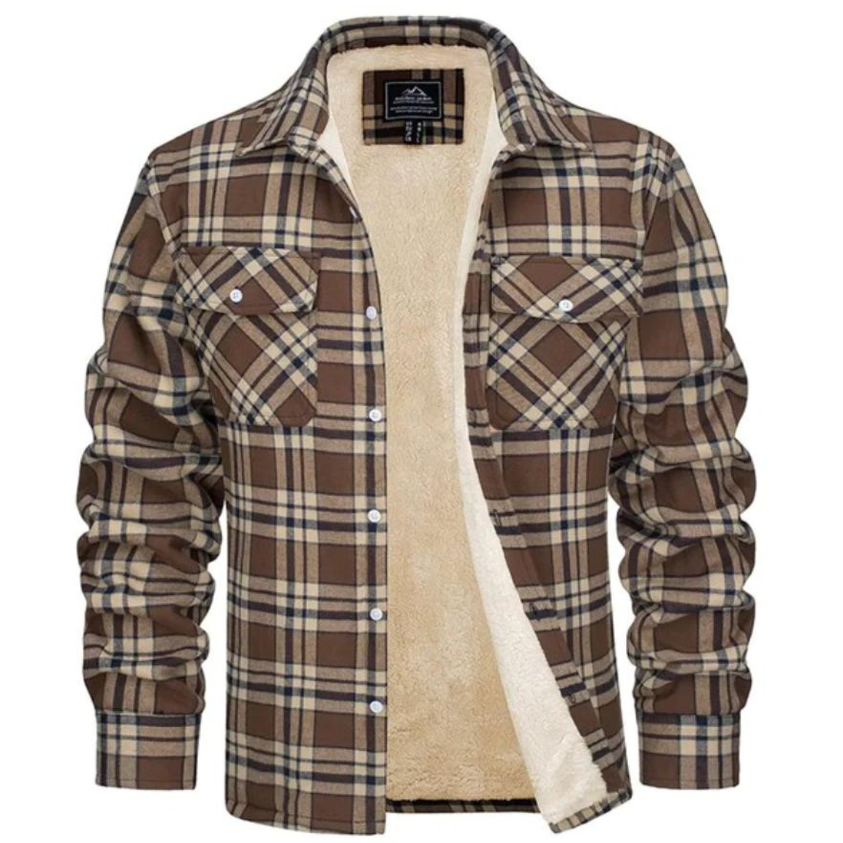 Heren Fleece Vest Geruit Stijlvol 7