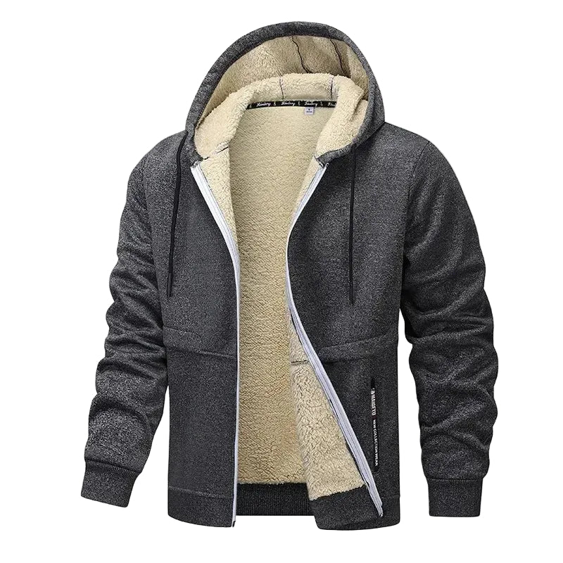 Heren Fleecejack Casual voor Herfst 0