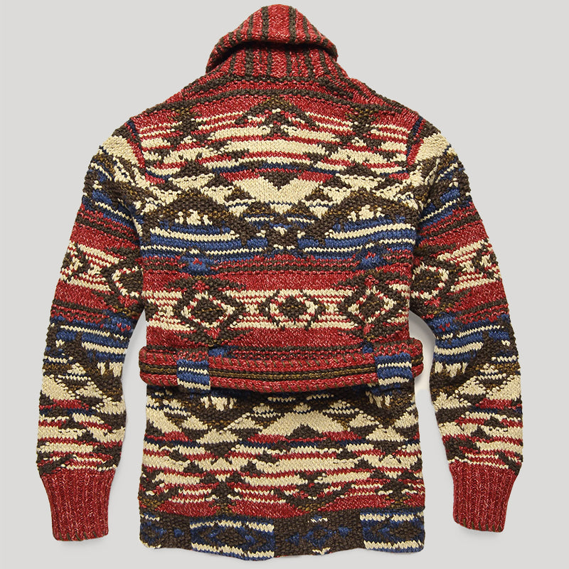 Heren Gebreid Vest Vintage Stijl 1