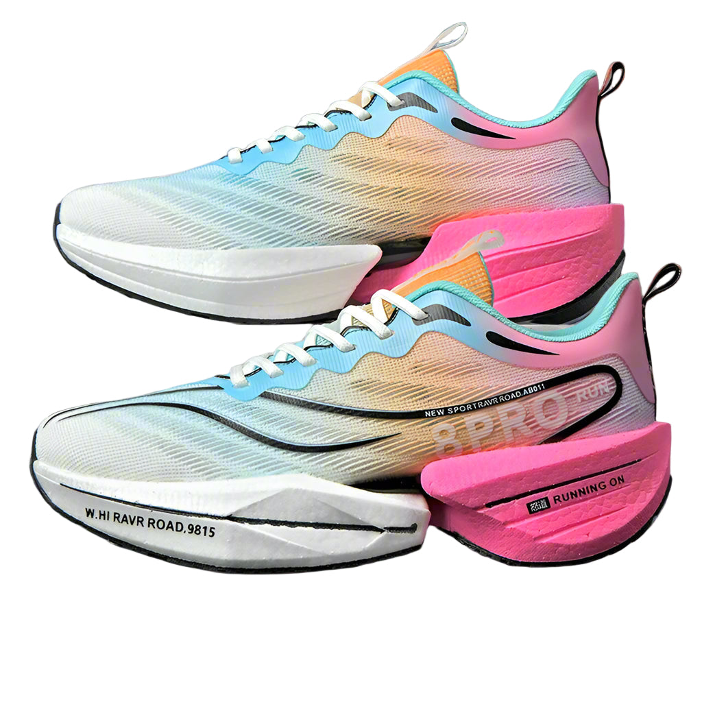 Heren Hardloopschoenen Ademend Mesh Carbonplaat voor Langeafstandslopen 3