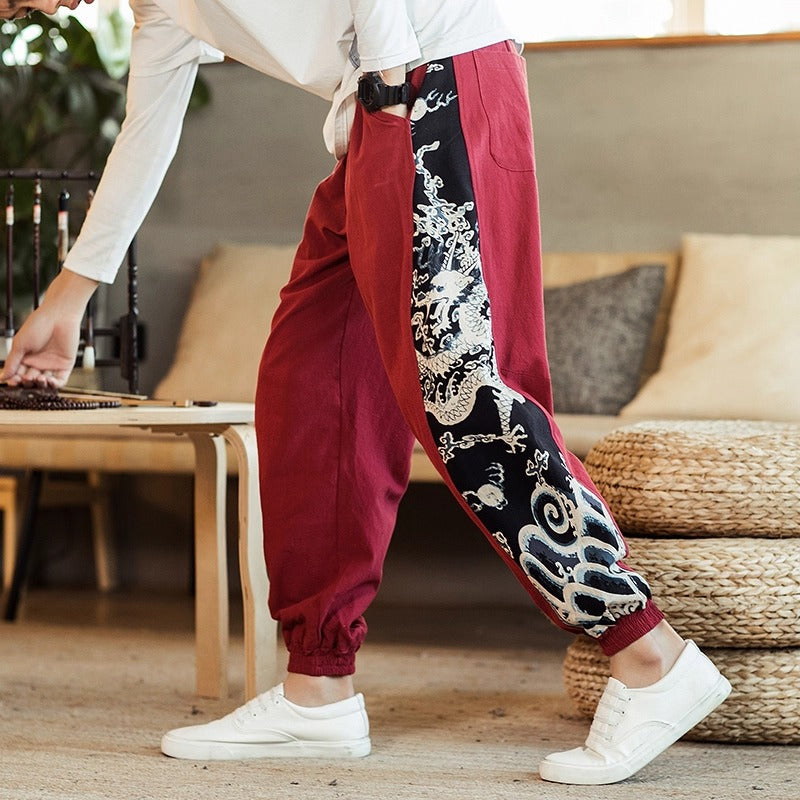 Heren Harembroek met Oosters Design 7